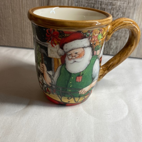 Certified international Santa workshop toy train mug - Picture 1 of 4